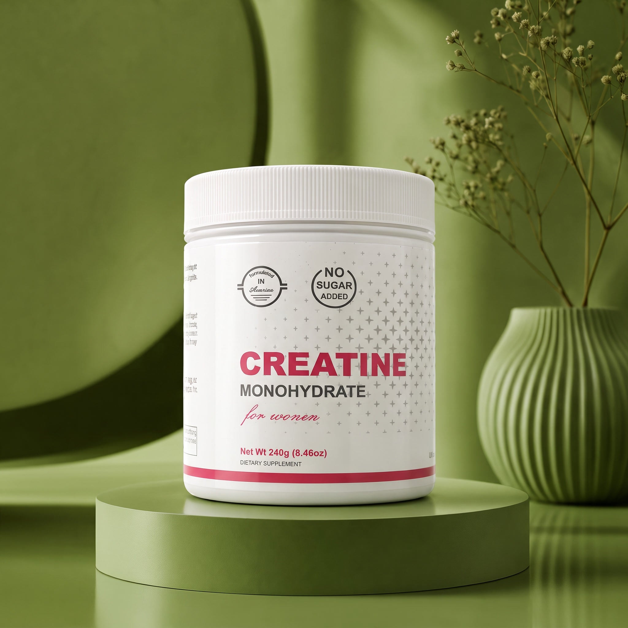 CREATINA GLOW™ · Fuerza femenina (300g)